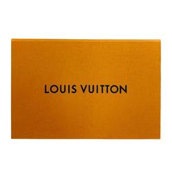 LOUIS VUITTON M75891 Mink Monogram Reverse Muffler Black Ladies