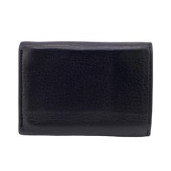 BALENCIAGA Paper Mini Wallet Trifold Black Ladies