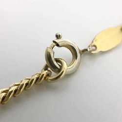 Christian Dior Long Necklace Gold GP CD Women's