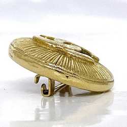 CHANEL Brooch Gold Coco Mark GP Pin Ladies Golden Fashionable Men's