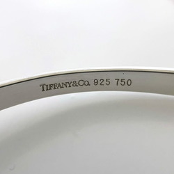 Tiffany Bangle Hook & Eye Silver Yellow Gold YG 925 750 K18 TIFFANY&Co. Bracelet Combination