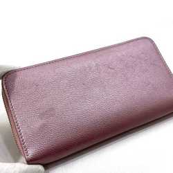 Louis Vuitton Round Long Wallet Zippy Lock Me Crystal Rose M69812 Calf Leather UB3240 LOUIS VUITTON LV Grain Day Limited