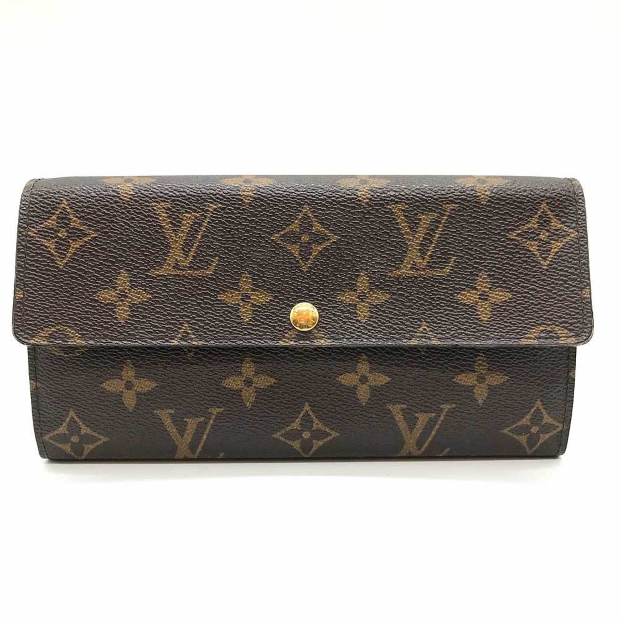 Louis Vuitton Monogram Portefeuille Sarah M61726 Long Wallet LOUIS VUITTON