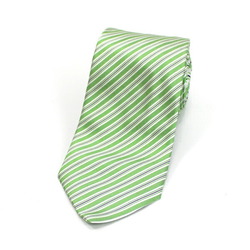 Salvatore Ferragamo Silk Tie Striped Pattern Men's