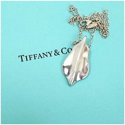 Tiffany Necklace Leaf Silver 925 TIFFANY&Co Women's Pendant