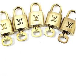 Louis Vuitton Cadena Padlock Set of 5 Gold 303 310 311 LOUIS VUITTON