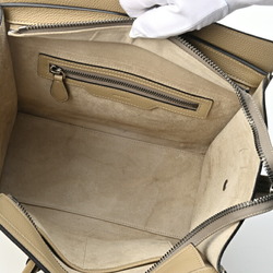 celine luggage micro beige handbag
