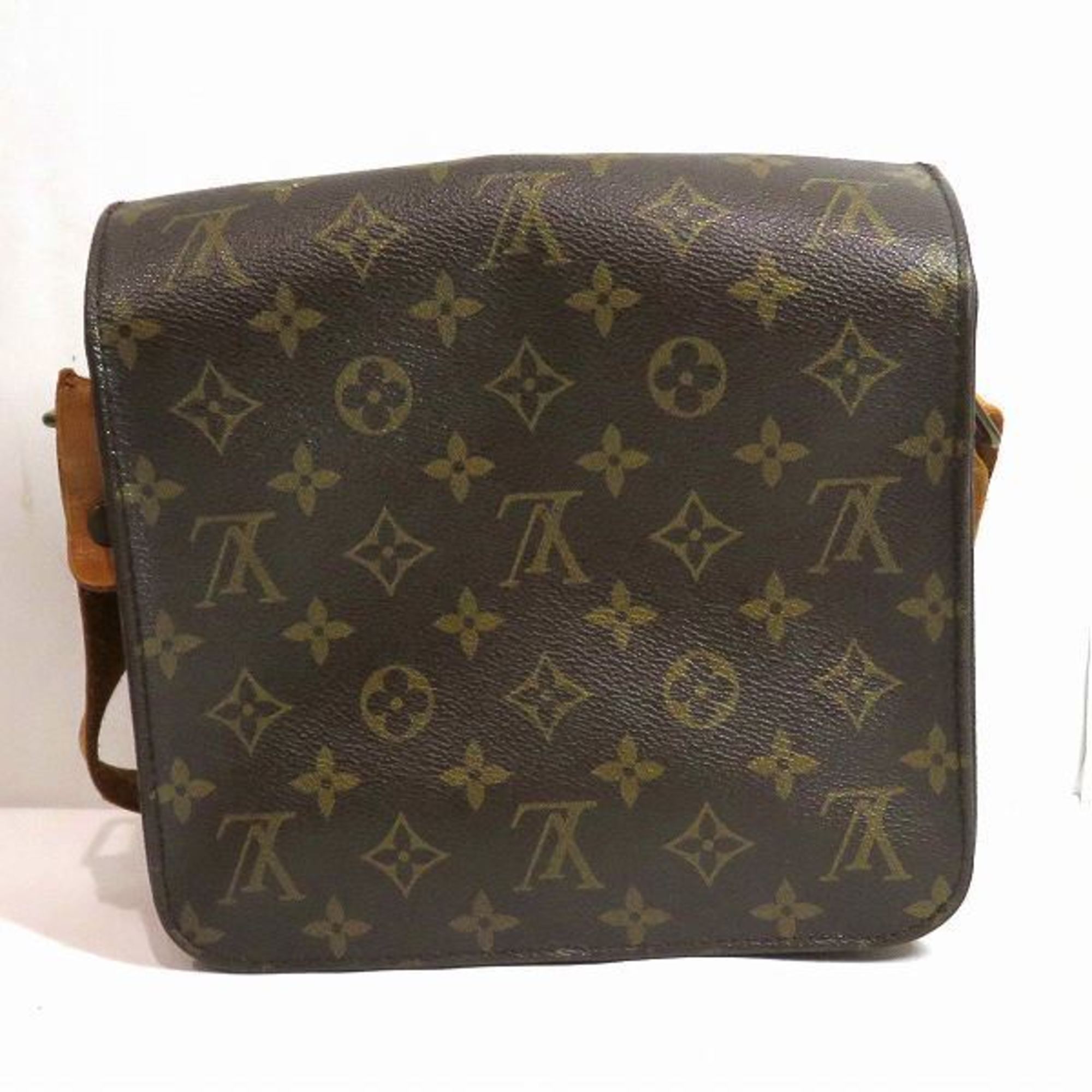 Louis Vuitton Monogram Cartesiere MM M51253 Bag Shoulder Women's