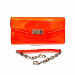 Jimmy Choo Chain Handle Clutch Bag Wallet Long Women's