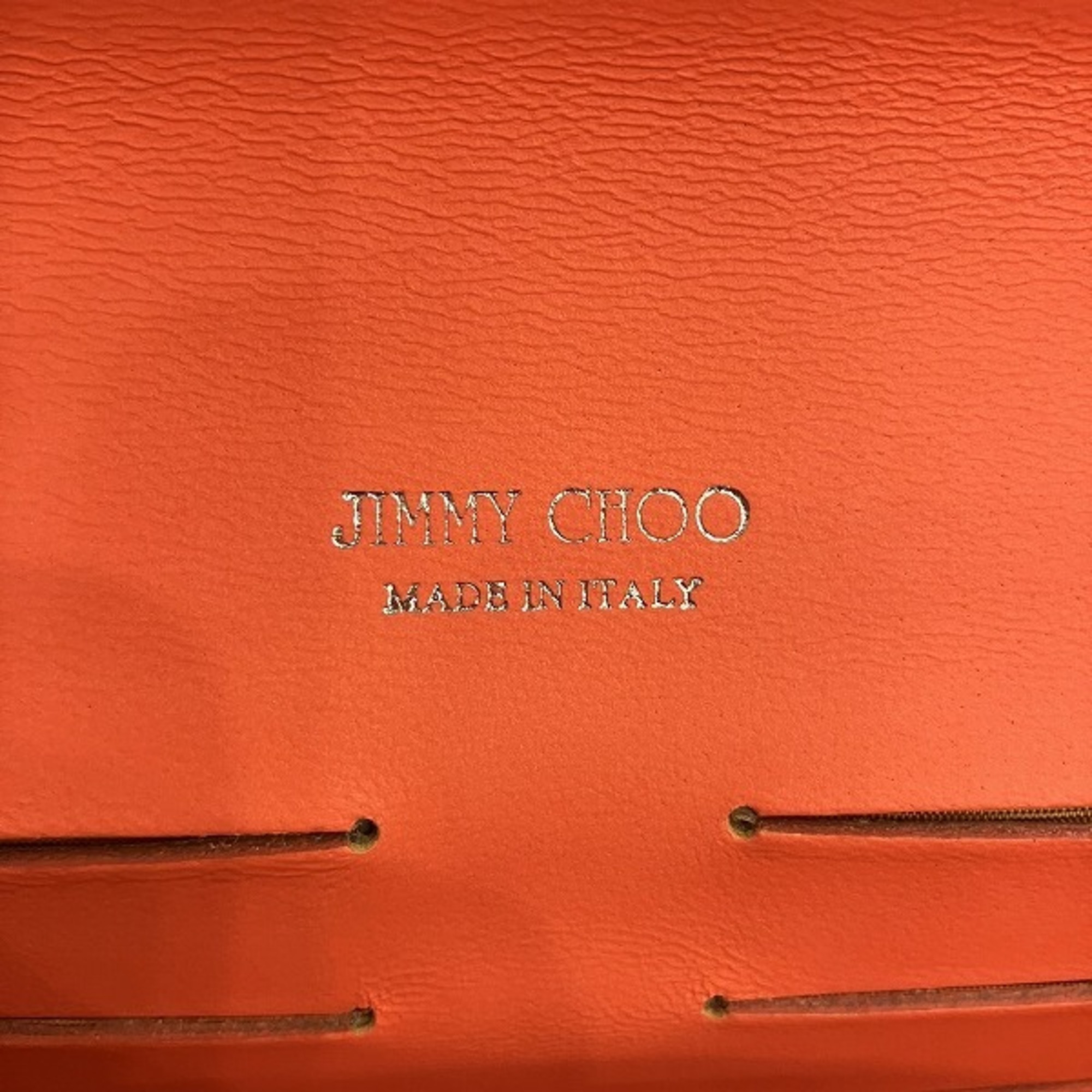 Jimmy Choo Chain Handle Clutch Bag Wallet Long Women's
