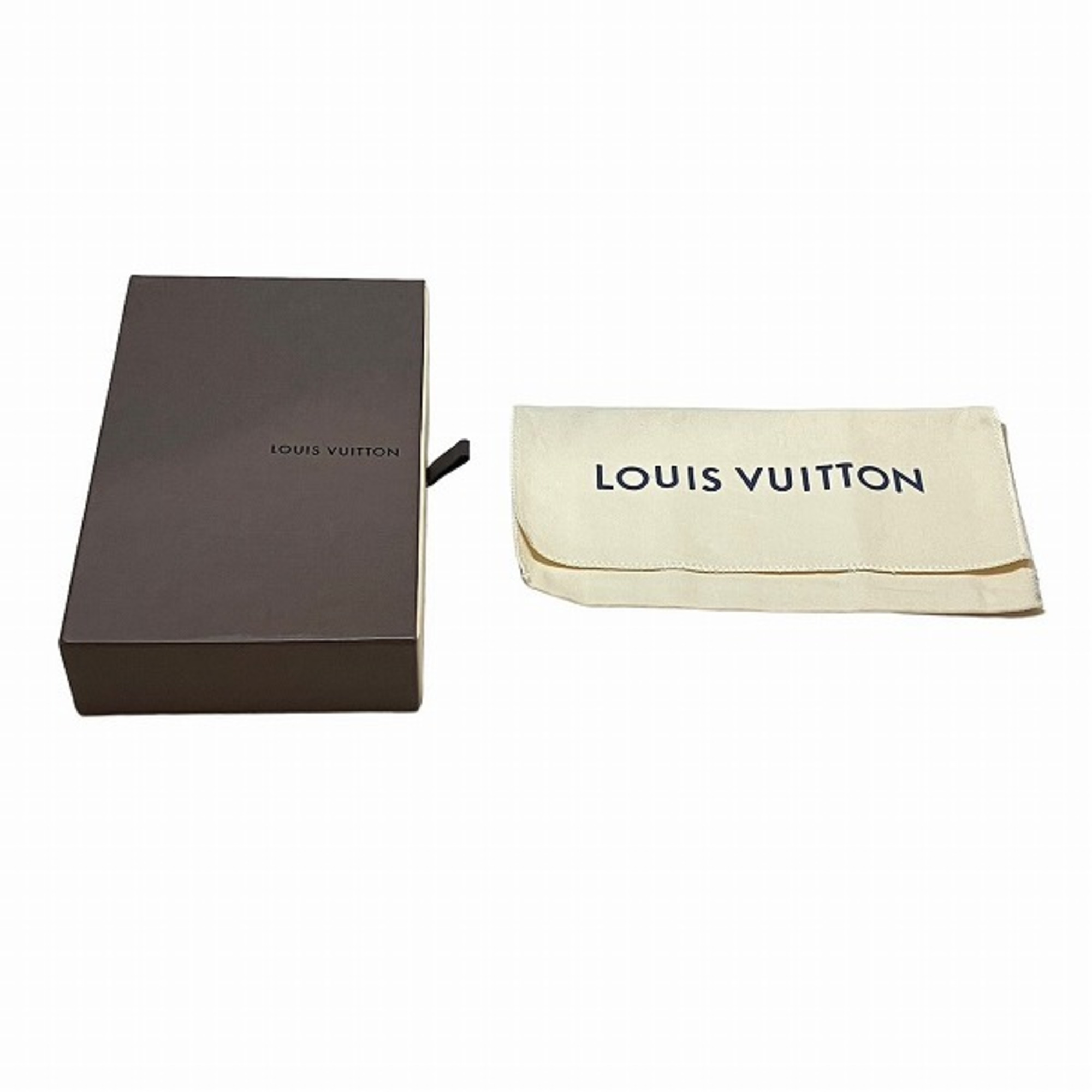 Louis Vuitton Damier Porte Tresor Etuy Papier N61202 Wallet Trifold Women's