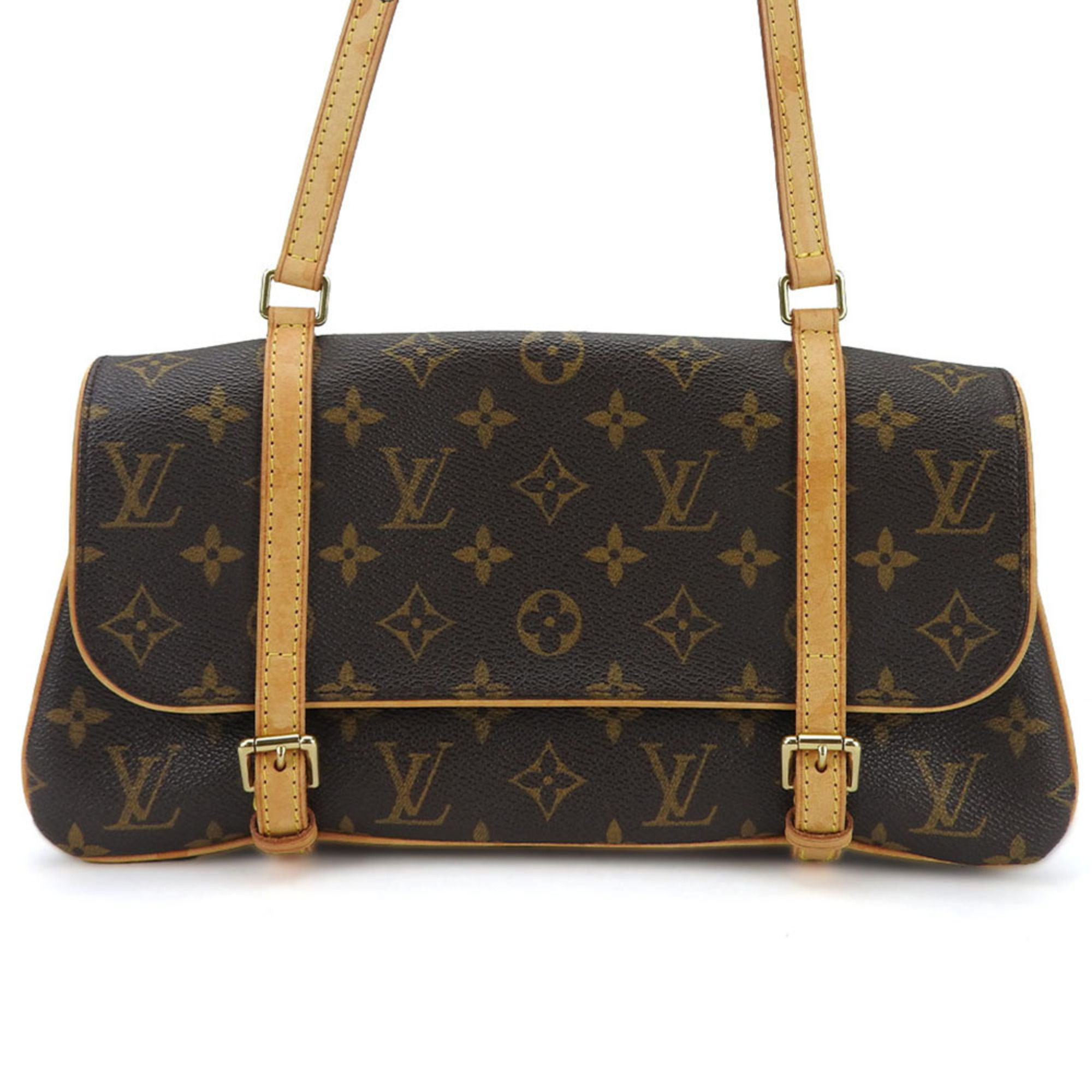 Louis Vuitton One Shoulder Bag Marel M51157 Monogram Leather Women's LOUIS VUITTON