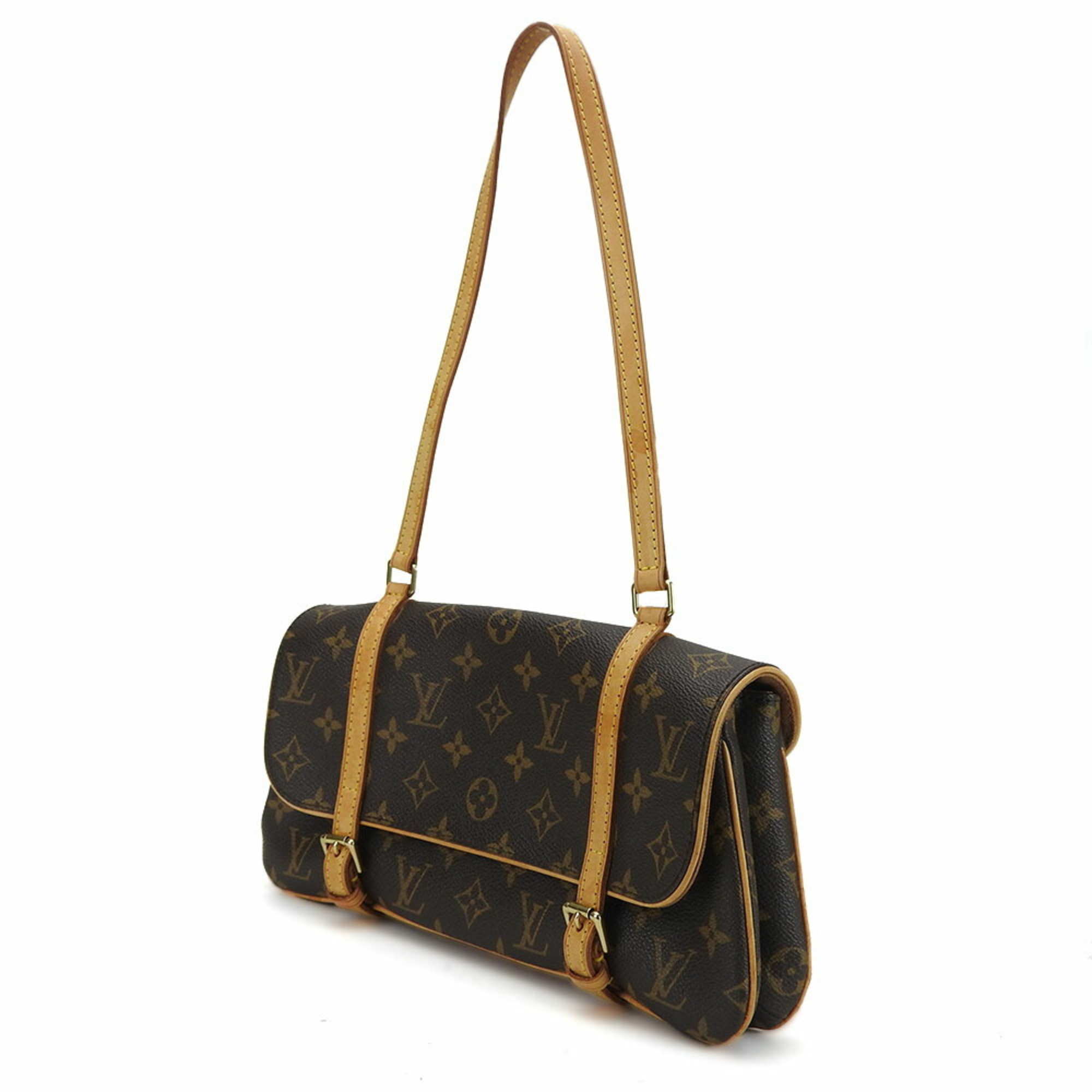 Louis Vuitton One Shoulder Bag Marel M51157 Monogram Leather Women's LOUIS VUITTON