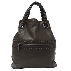 Bottega Veneta BOTTEGAVENETA Women's Handbag Leather Brown 273167 Studs Included