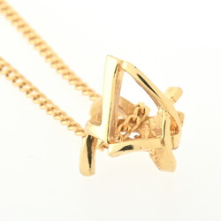 Yves Saint Laurent Saint Laurent Monogram Twist Pendant Necklace 651779 Gold it0owkhb67dz