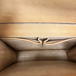 CELINE Macadam handbag handheld bag brown ladies fashion PVC F 01 USED