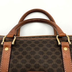 CELINE Macadam tote bag business brown PVC men's women's fashion vintage M12 USED