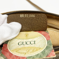 GUCCI Gucci Old GG Pattern Shoulder Bag Crossbody Brown Supreme Ladies Fashion 89 02 086 USED