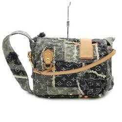 LOUIS VUITTON Monogram Denim Posty Shoulder Bag Crossbody Ladies Fashion M95374 USED