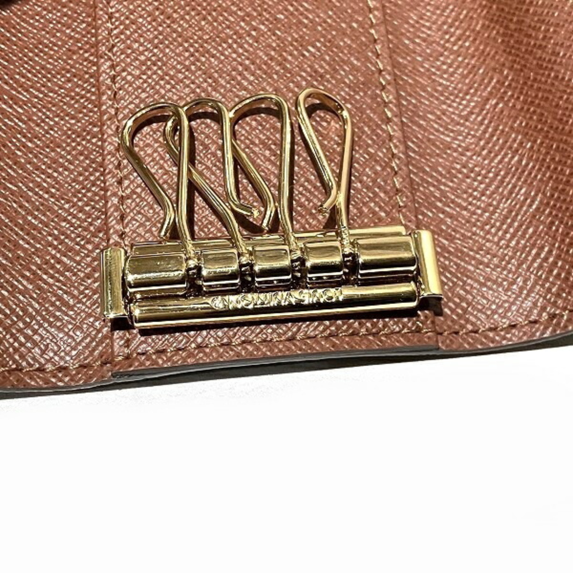 Louis Vuitton Monogram Multicle 4 M62631 Brand Accessories Key Case Men Women
