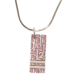 Christian Dior Necklace Trotter Silver Pink Women's ITA310023HCM