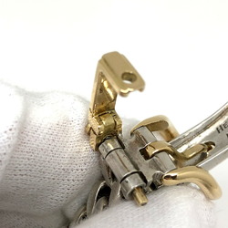HERMES Bookle Serie PM Bracelet Silver SILVER GOLD 750 925 ITU8BDOGLAV4