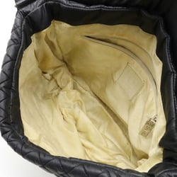 CHANEL Cocomark bag shoulder nylon leather black
