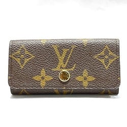 Louis Vuitton Monogram Multicle 4 M69517 Brand Accessories Key Case Men Women
