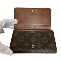 Louis Vuitton Monogram Portomonevier Tresor M61730 Wallet Bifold Men's Women's