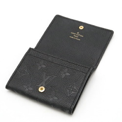 LOUIS VUITTON Monogram Emprene Avelop Carte de Visit Card Case Business Holder Noir Black M58456