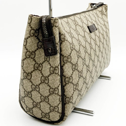 GUCCI Gucci Clutch Bag Second Pouch Brown GG Supreme Ladies Men's Fashion 130653 USED