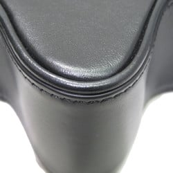 CELINE Print Small Etoile Shoulder Bag 198763 Black Leather Women Men