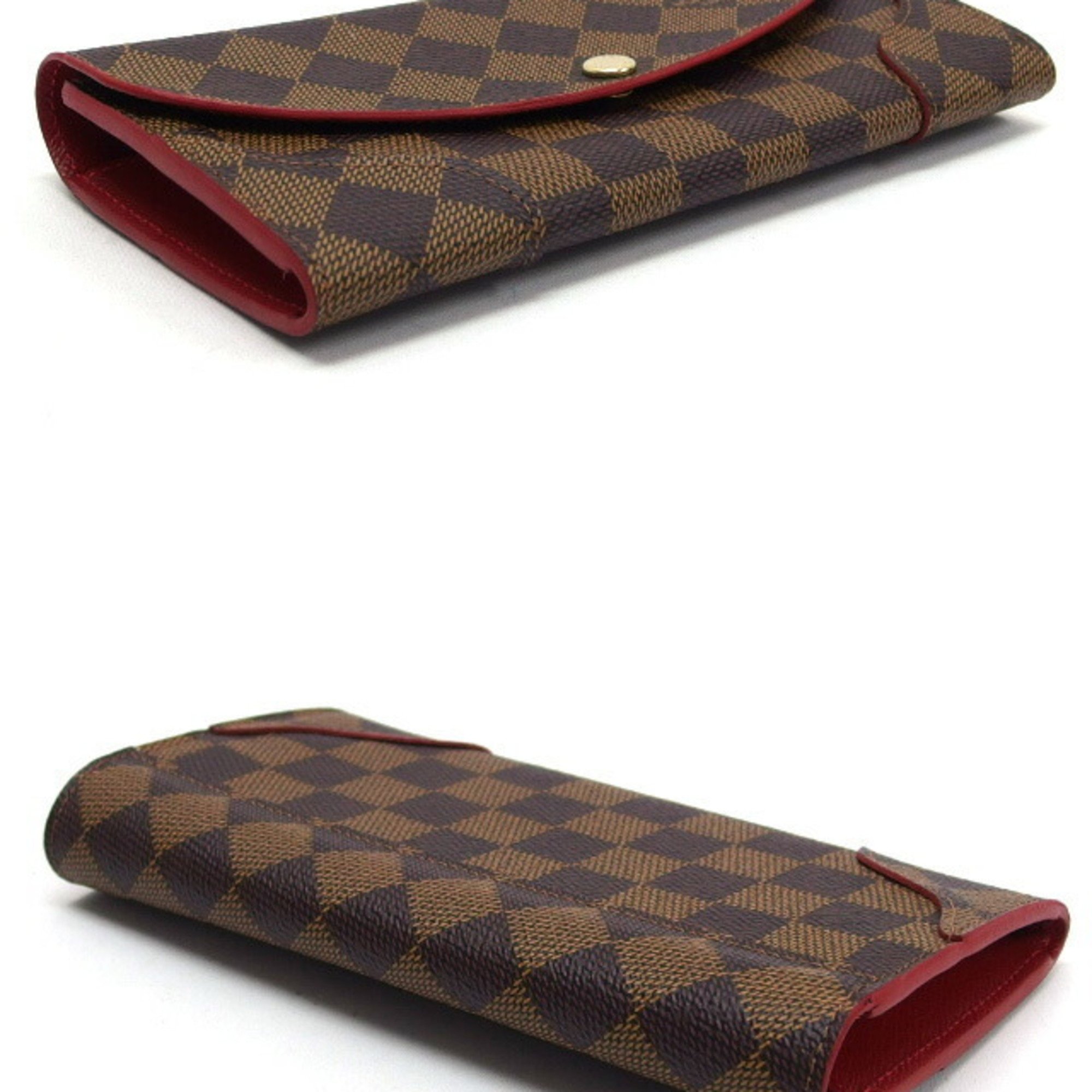 Louis Vuitton Damier Portefeuil Caixa Bifold Long Wallet