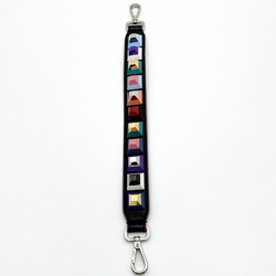 FENDI shoulder strap bag studs accessories multicolor colorful leather plastic fashion USED