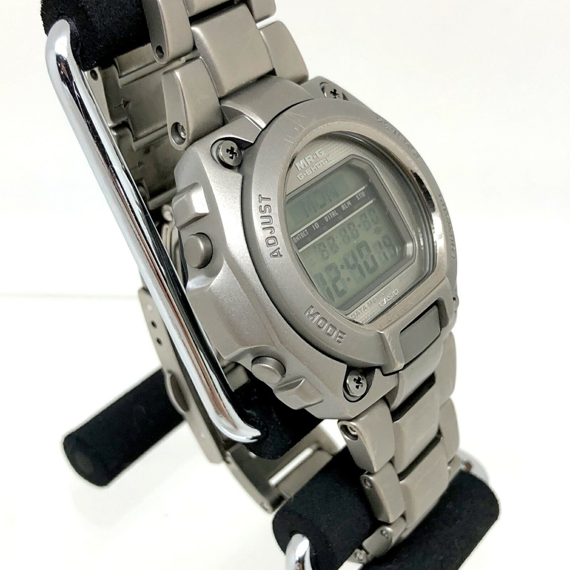 CASIO Casio G-SHOCK Watch MRG-200T MR-G Digital Quartz Silver Full