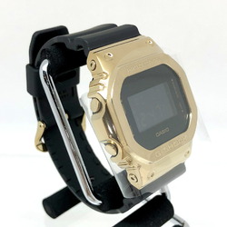 CASIO Casio G-SHOCK Watch GM-5600G-9 Metal Rubber Square Face Digital Quartz Black Gold Men's ITG09WMR3JQS