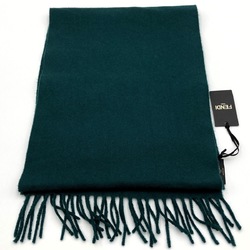 FENDI Muffler Stole Logo Green Women's Men's Fashion Cold Protection Accessories with Tag USED