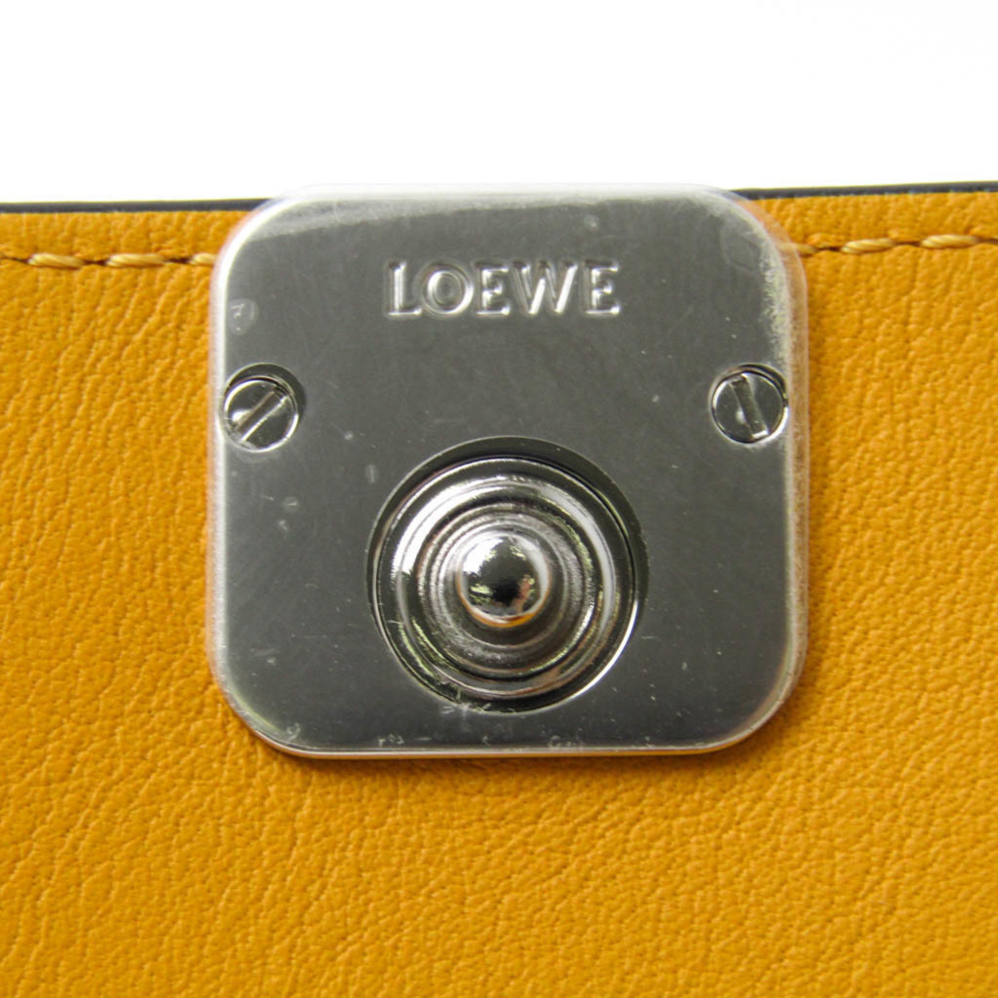 Loewe Anagram Square Coin Card Holder C821Z94X02 Women's Leather Coin  Purse/coin Case Yellow | eLADY Globazone