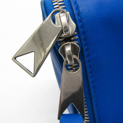 Bottega Veneta Organizer VA9V3 666770 Women's Leather Clutch Bag,Pouch Blue