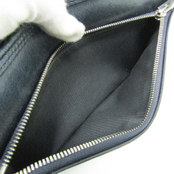 Porter Men's Leather Clutch Bag Dark Navy