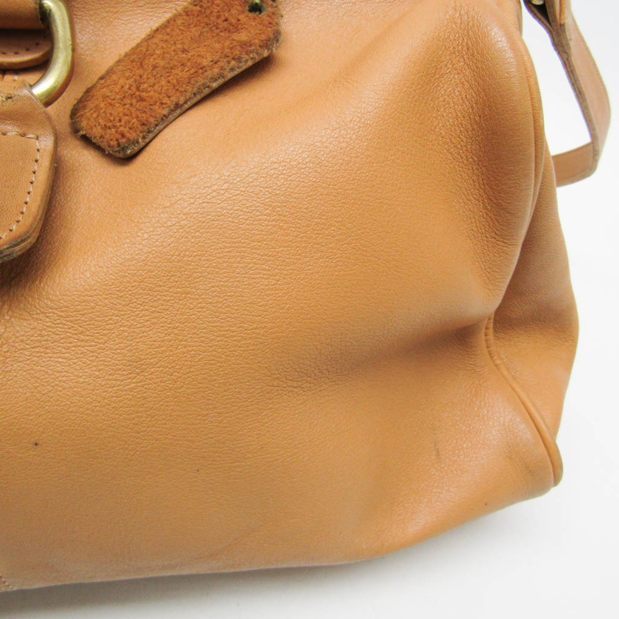 Coach 0268 231 Women's Leather Handbag,Shoulder Bag Beige
