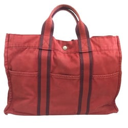 HERMES Four Toe Tote MM Bag Men's Women's Bordeaux ITOD45ME7F6W