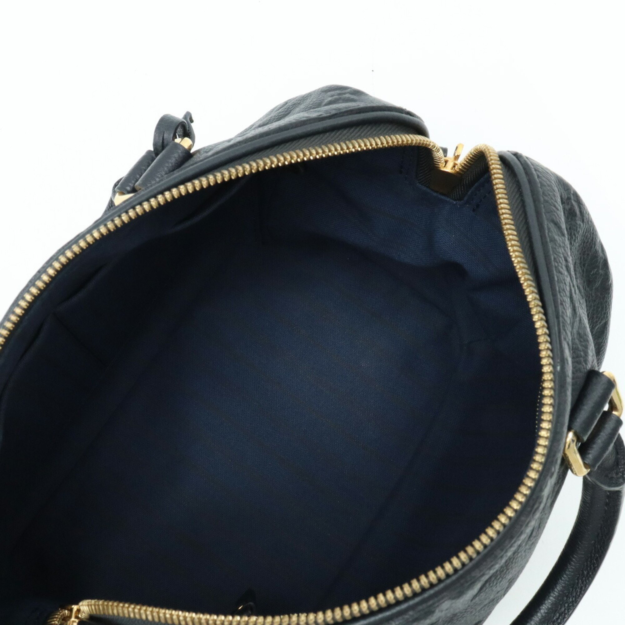LOUIS VUITTON Monogram Empreinte Speedy Bandouliere 25 Handbag Shoulder Bag Infini M40762
