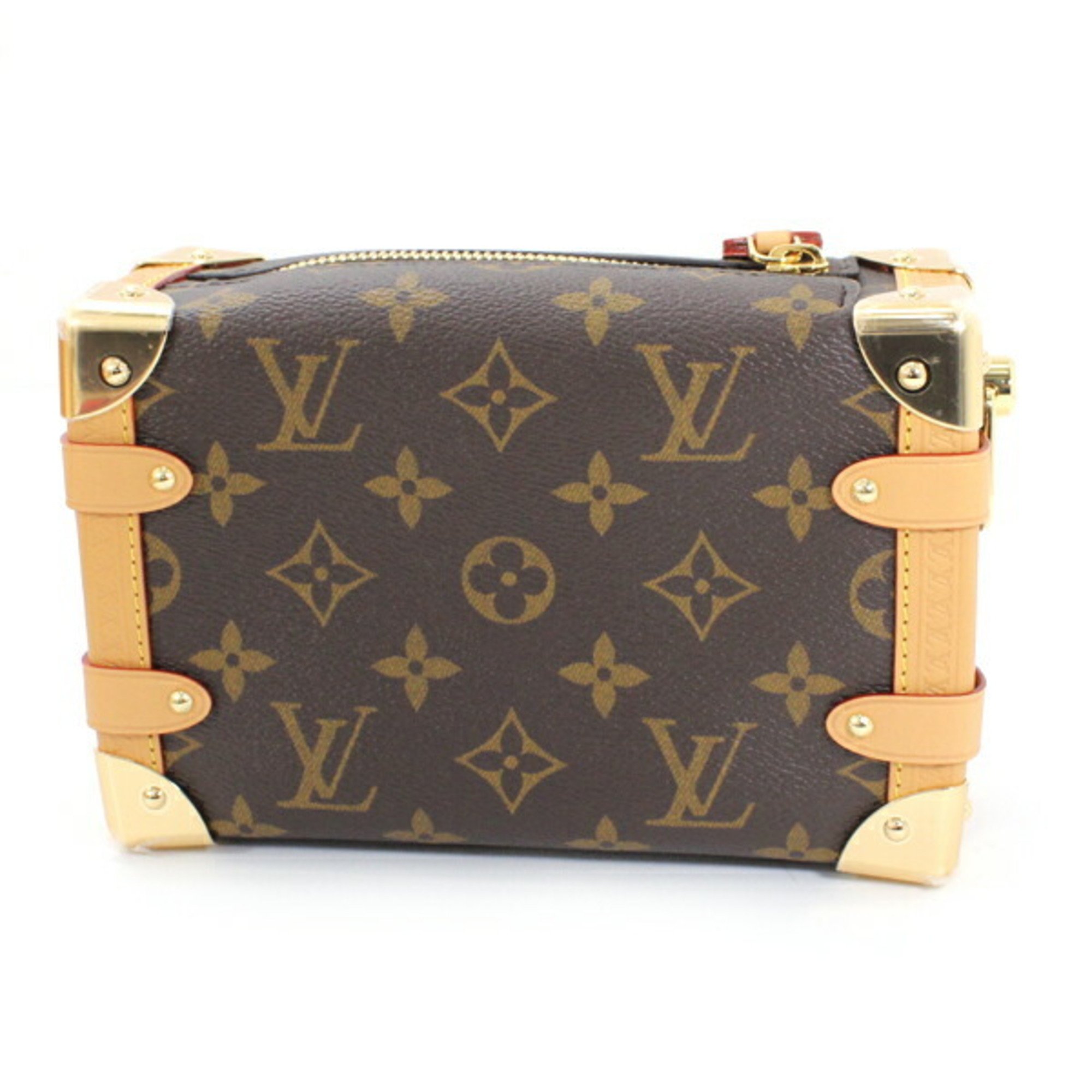 Louis Vuitton Shoulder Bag Side Trunk PM Monogram Brown M46815 Ladies New Luxury LOUIS VUITTON T4854-r