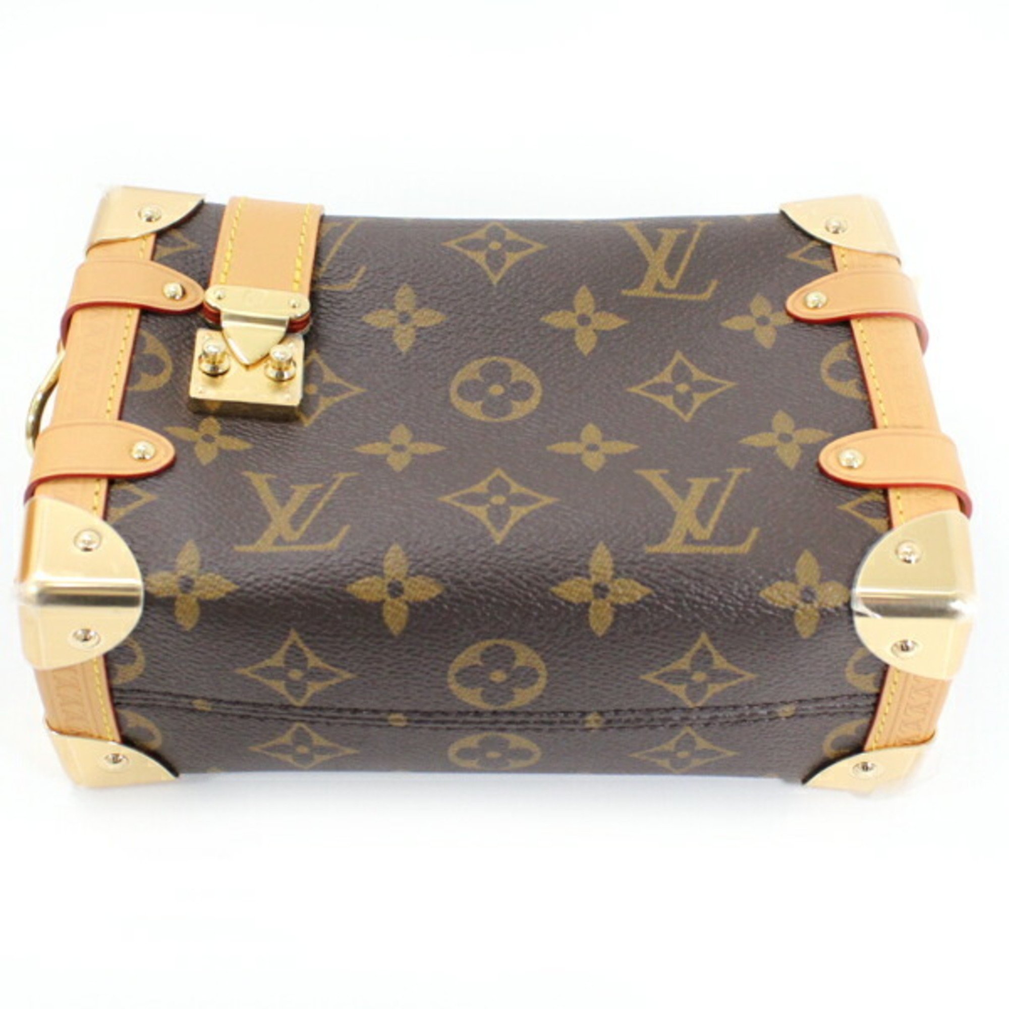 Louis Vuitton Shoulder Bag Side Trunk PM Monogram Brown M46815 Ladies New Luxury LOUIS VUITTON T4854-r