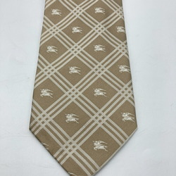 BURBERRY LONDON Burberry London Tie Plaid Horse Mark 100% Silk