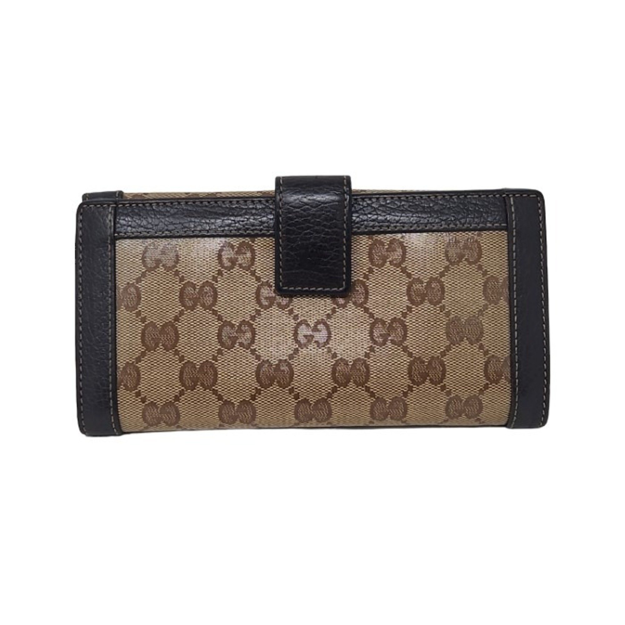 GUCCI Gucci GG Crystal Long Wallet Men's Women's Brown 231839 3