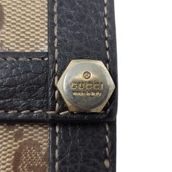 GUCCI Gucci GG Crystal Long Wallet Men's Women's Brown 231839 3