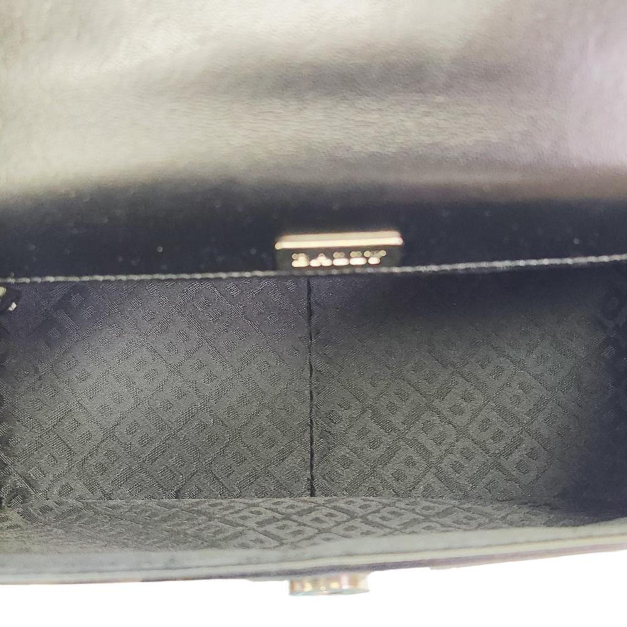 BALLY handbag ladies leather black