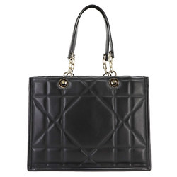 Christian Dior Essential Archicanage Tote Bag Leather Black